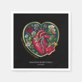 Guardanapo De Papel Até que a morte nos faça parte do Gótico do dia da