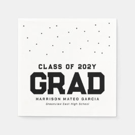 Guardanapo De Papel Atleta formando desportivo, graduação personalizad