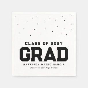 Guardanapo De Papel Atleta formando desportivo, graduação personalizad