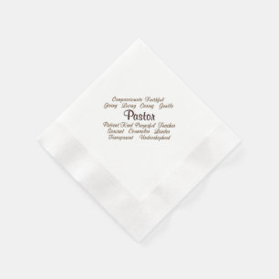 Guardanapo De Papel Atributos de Pastor