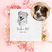 Aussie Dog Hand Drawing Personalizado