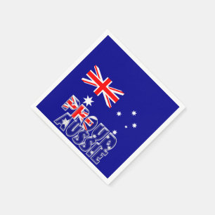 Guardanapo De Papel Aussie orgulhoso