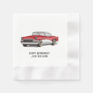Guardanapo De Papel automóvel de Buick do vintage para a aposentadori