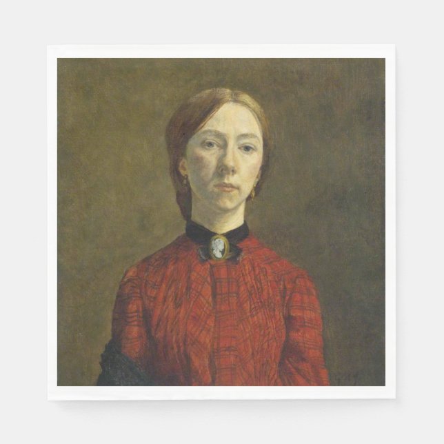 Guardanapo De Papel Autorretrato (de Gwen John) (Frente)