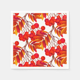 Guardanapo De Papel Autumn Berries Napkins