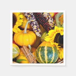 Guardanapo De Papel Autumn Bounty