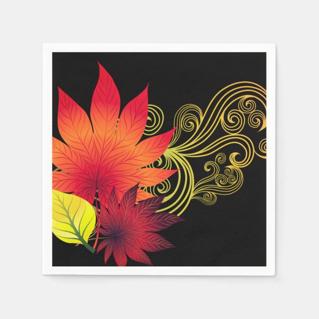 Guardanapo De Papel Autumn Deixa Napkins (Frente)