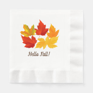 Guardanapo De Papel Autumn Deixa Napkins