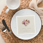 Guardanapo De Papel Autumn Floral Teacup Love Está Criando Chá de pane<br><div class="desc">Apaixonem-se por este design romântico para chás de chá de panela de outono. O Elegante design apresenta um fundo macio e esbranquiçado,  formado por um buquê de flores de aquarela aninhadas em uma equipe. "O amor é a criação" aparece debaixo das cinzas,  junto com o seu texto personalizado.</div>