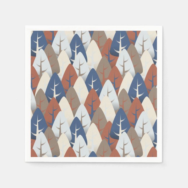 Guardanapo De Papel Autumn Forest Medley (Frente)