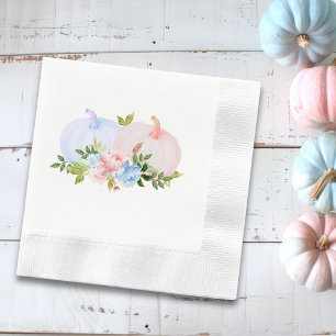 Guardanapo De Papel Autumn Pumpkin Gênero Revela azul rosa