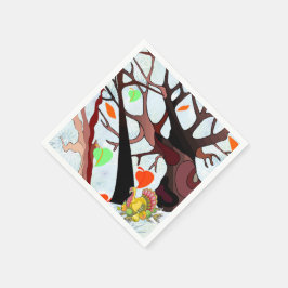Guardanapo De Papel Autumn Wonderland -