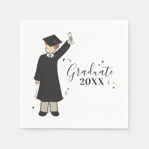Guardanapo De Papel Avatar de Menino Personalizado  Segundo grau Gradu