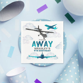 Guardanapo De Papel Aviação de avião em qualquer Festa de aniversário 