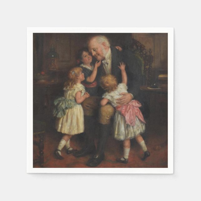 Guardanapo De Papel Avô (por Joseph Clark) (Frente)