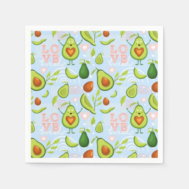 Guardanapo De Papel Avocado (Frente)