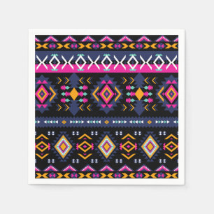 Guardanapo De Papel Aztec Colorido