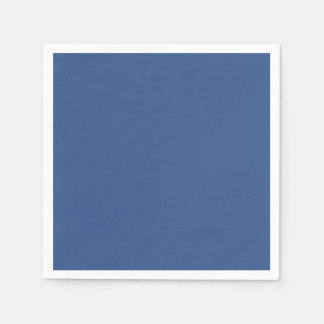 Guardanapo De Papel Azul Clássico Cor Sólida Simples