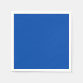 Guardanapo De Papel Azul Cobalto Cor Sólida