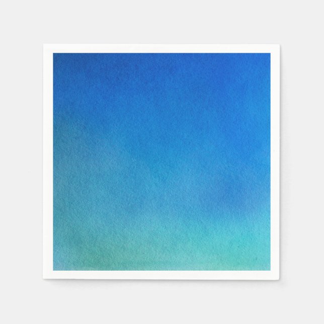 Guardanapo De Papel Azul-Cor-de-Água (Frente)