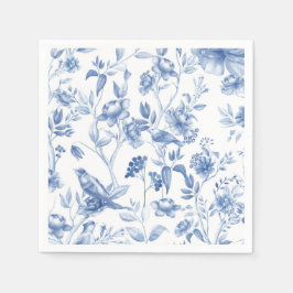 Guardanapo De Papel Azul,porcelana,porcelana azul,toile floral,chinois