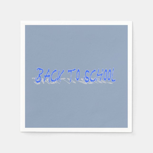 Guardanapo De Papel Azul-sombra BTS (Frente)