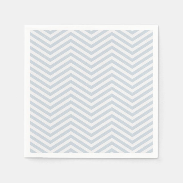 Guardanapo De Papel Azul úmido ZigZagZest (Frente)