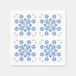 Guardanapo De Papel Azulejo Simples
