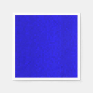 Guardanapo De Papel Azulejos de mosaico azul quente,