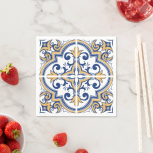 Guardanapo De Papel Azulejos em português 1