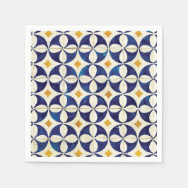 Guardanapo De Papel Azulejos Portugueses - Azulejo Pattern Design