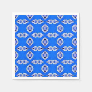 Guardanapo De Papel Azure sky Blue Geométrico art design