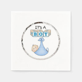 Guardanapo De Papel Baby Boy