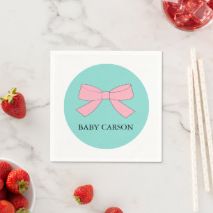 Guardanapo De Papel BABY Reveal Sprinkle Party - Chá