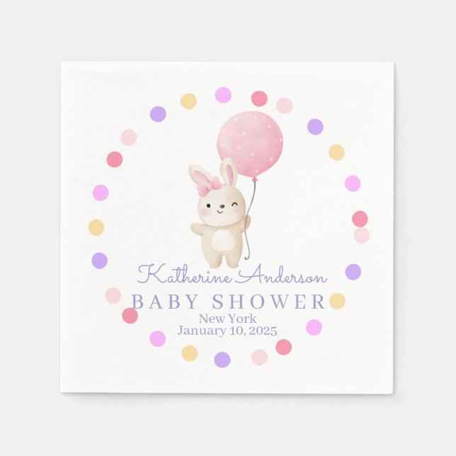 GUARDANAPO DE PAPEL BABY SHOWER (Frente)