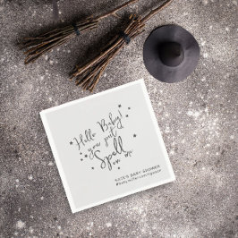 Guardanapo De Papel Baby Spell Halloween Papel de Chá de fraldas neutr