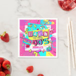 Guardanapo De Papel Bach para os anos 90 em papel<br><div class="desc">Item perfeito para complementar aquela noiva especial que está por vir!
Para convite digital correspondente/itens correspondentes, visite nossa loja Etsy: https://www.etsy.com/shop/BDPDesignsWeddings?ref=seller-platform-mcnav&search_query=bach to the 90s</div>
