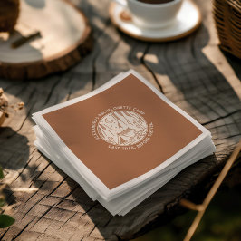 Guardanapo De Papel Bachelorette de Campanha nas Montanhas