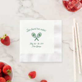 Guardanapo De Papel Bachelorette Tênis Themed Napkin