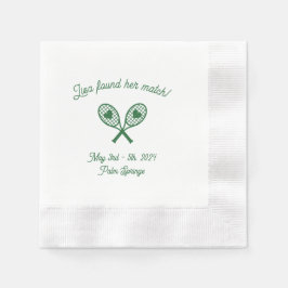 Guardanapo De Papel Bachelorette Tênis Themed Napkin