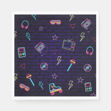 Bacia De Aniversário Do Neon Kids Pop