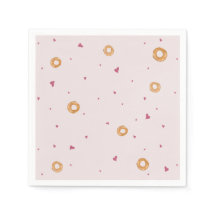 BAGELS E AMOR BÁSICO | Algodão, Cor-de-rosa |