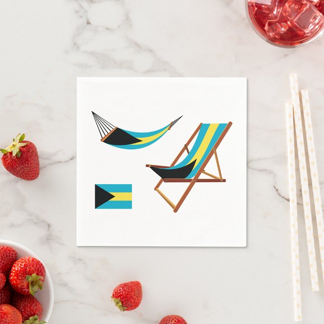Guardanapo De Papel Bahamas Chairs Paper Napkins (Criador carregado)