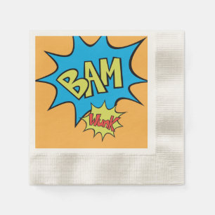 Guardanapo De Papel Balão da revista em quadrinhos "Bam"
