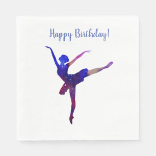 Guardanapo De Papel Ballerina Dancer