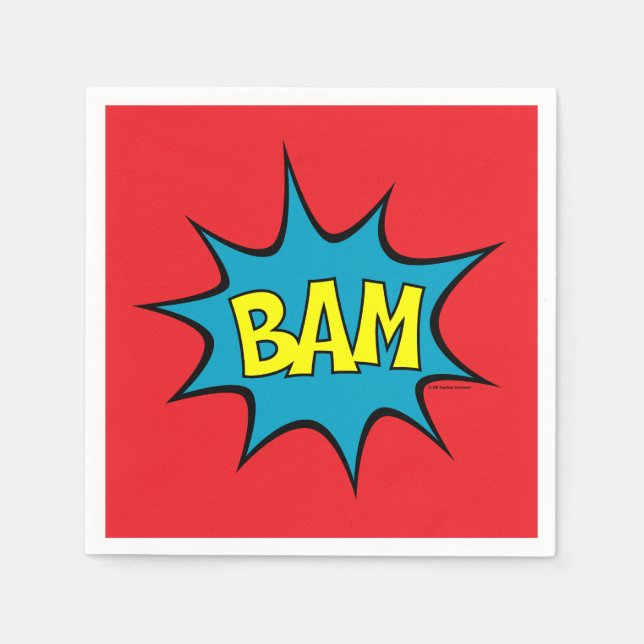 Guardanapo De Papel Bam! (Frente)