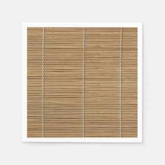 Guardanapo De Papel Bamboo Mat Standard Cocktail Napkin