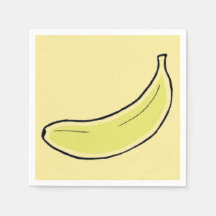 Guardanapo De Papel Banana