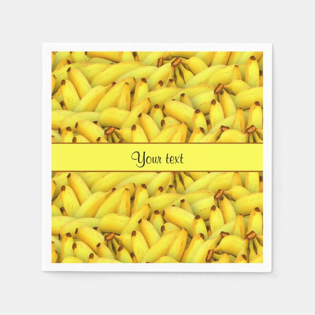 Guardanapo De Papel Bananas (Frente)