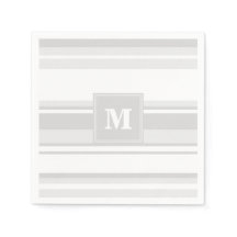 Banda de cinza leve monograma